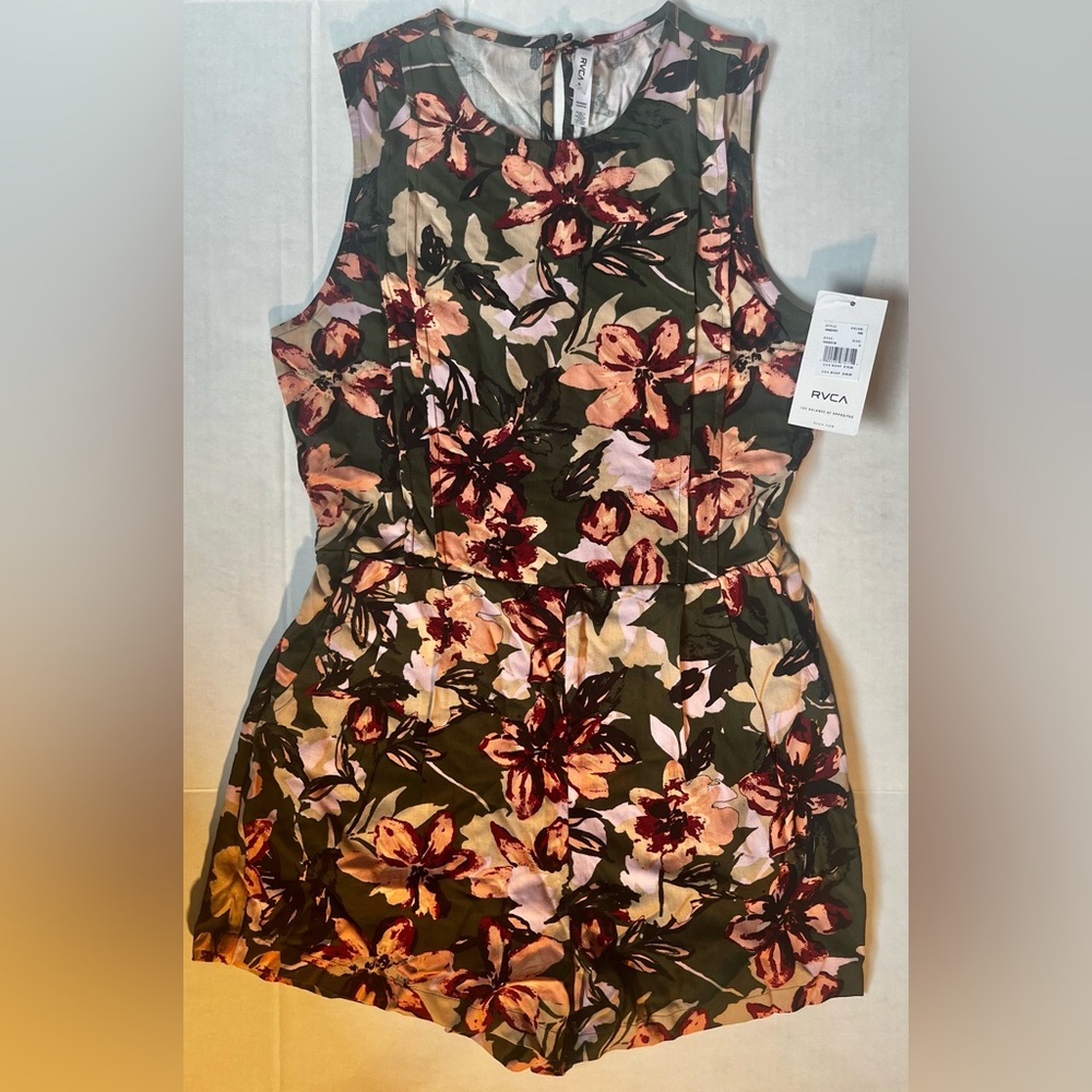 RVCA Floral print women’s Romper